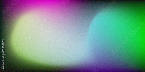 Blue, white, pink gradient grainy noise texture background. Wave granny banner, poster, wallpaper background.