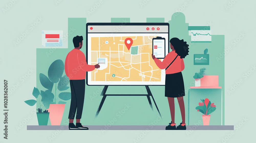 Local SEO Optimization for Businesses, local SEO optimization for businesses with an image showing marketers optimizing Google My Business listings Local SEO Optimization for Businesses, local SEO optimization for businesses with an image showing marketers optimizing Google My Business listings