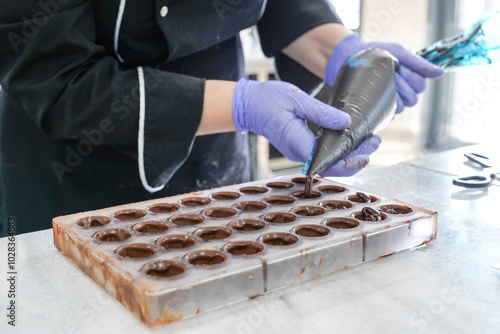 chocolate made with various ingredients