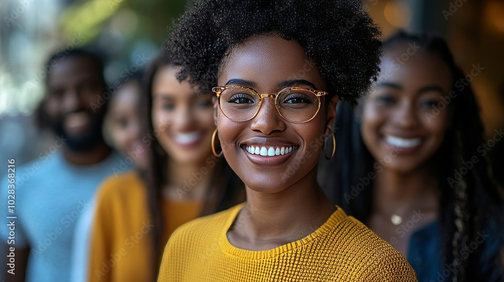 African American People Group, Generative AI African American People Group, Generative AI