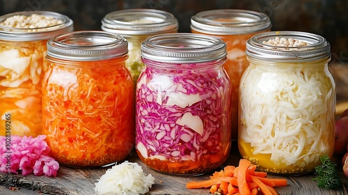 Colorful Fermented Foods for Better Gut Health