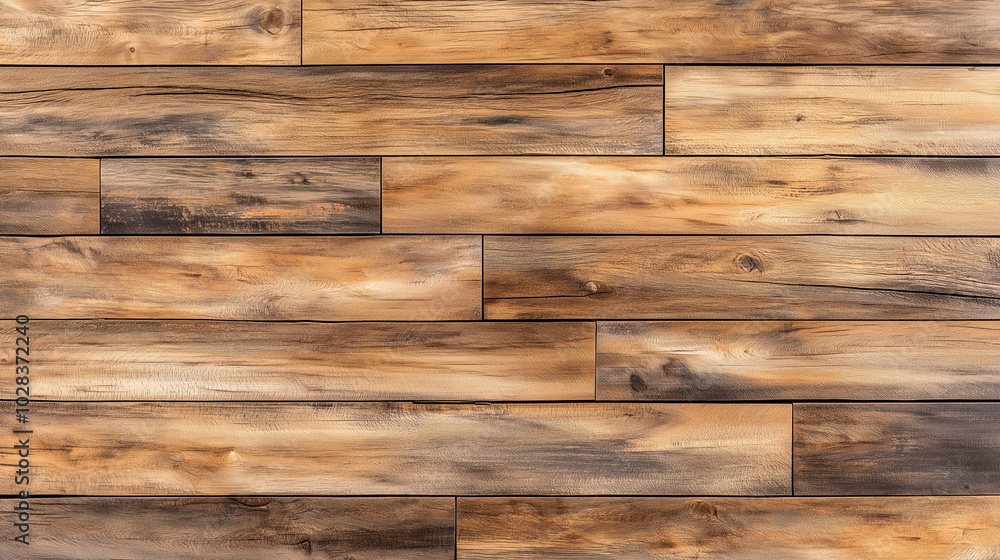 A seamless wooden wallpaper with intricate natural wood grain patterns A seamless wooden wallpaper with intricate natural wood grain patterns