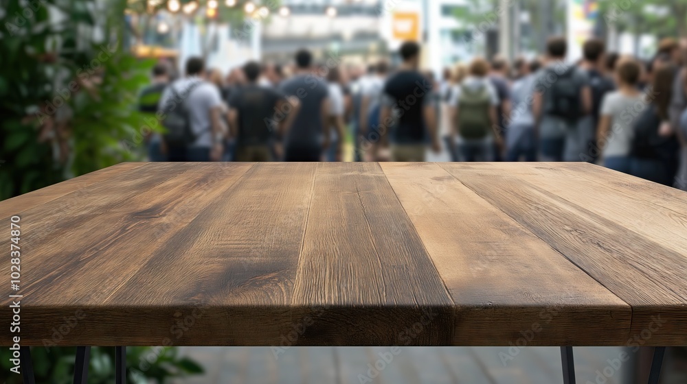 Empty wooden table, black Friday Empty wooden table, black Friday