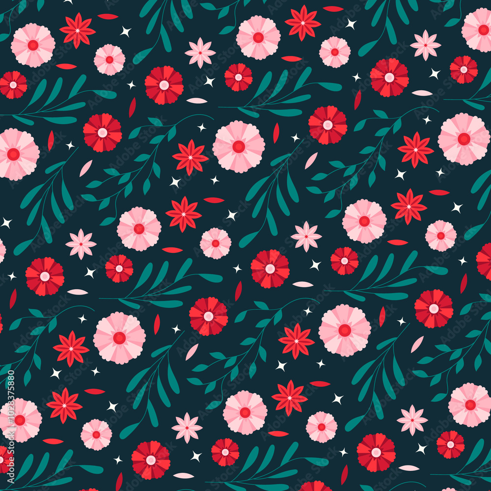 seamless floral pattern seamless floral pattern