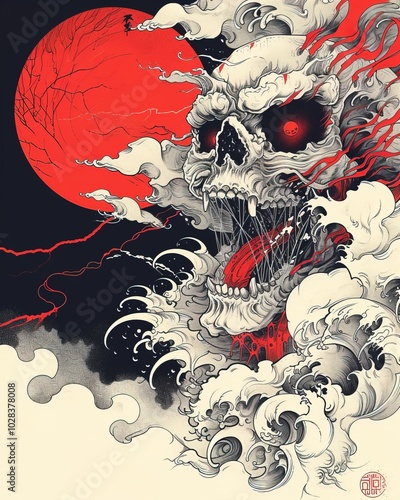 Red skull
