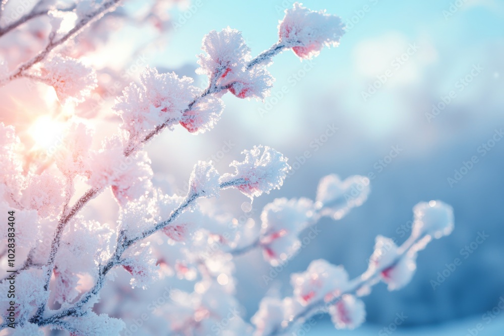 Winter season background with white snow Winter season background with white snow