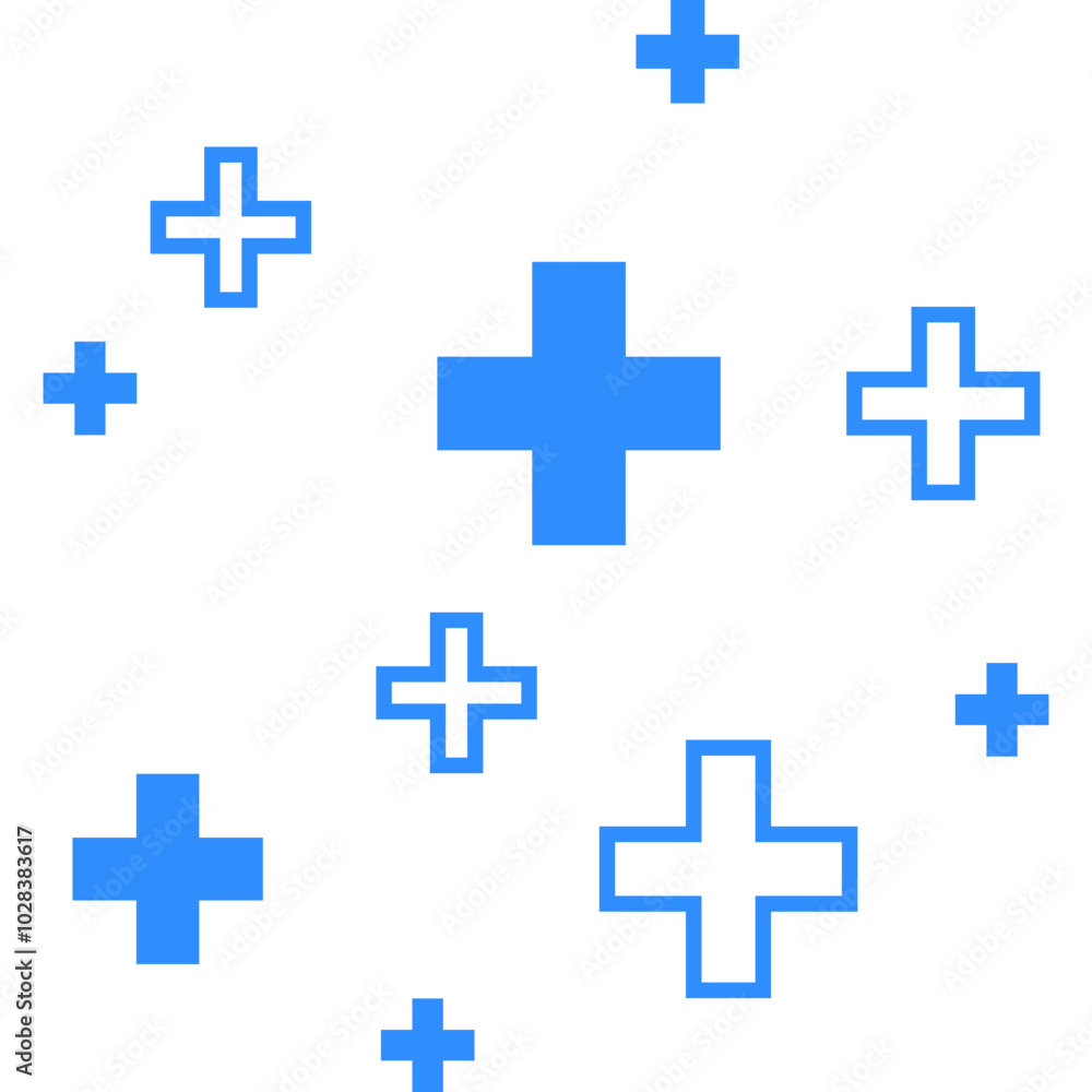 Medical Cross Ornament Medical Cross Ornament