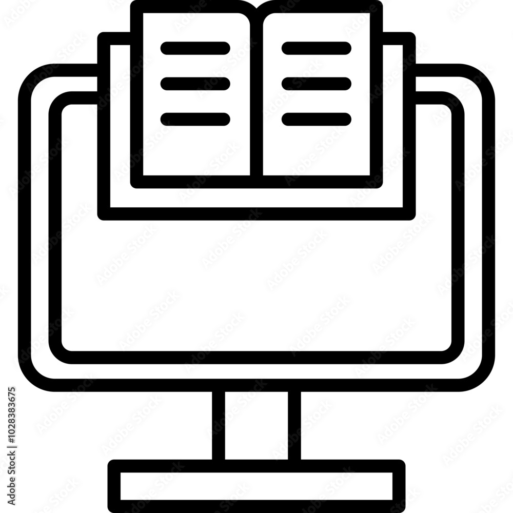 Online Course Icon Online Course Icon
