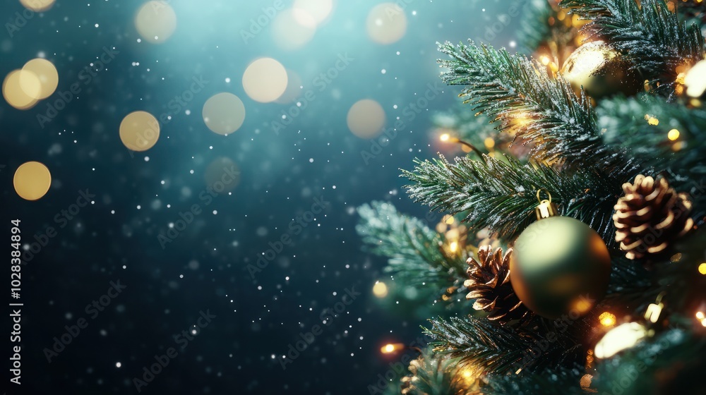 christmas background or card with copy-space christmas background or card with copy-space
