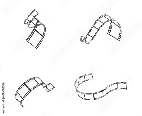 film reel design icon