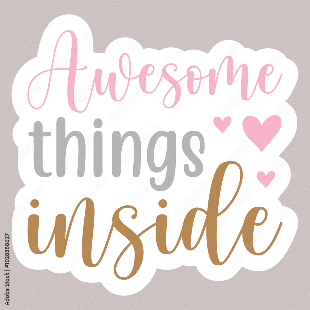 Awesome things inside retro t shirt design Awesome things inside retro t shirt design