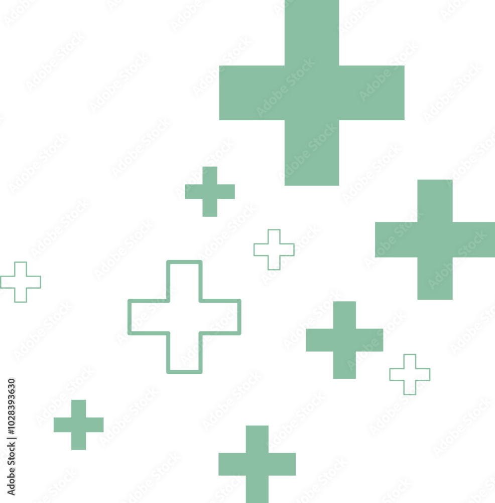 Medical Cross Ornament Medical Cross Ornament