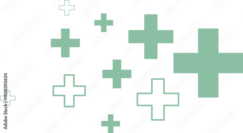 Medical Cross Ornament Medical Cross Ornament