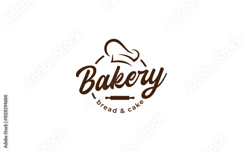 bakery logo design vector illustration