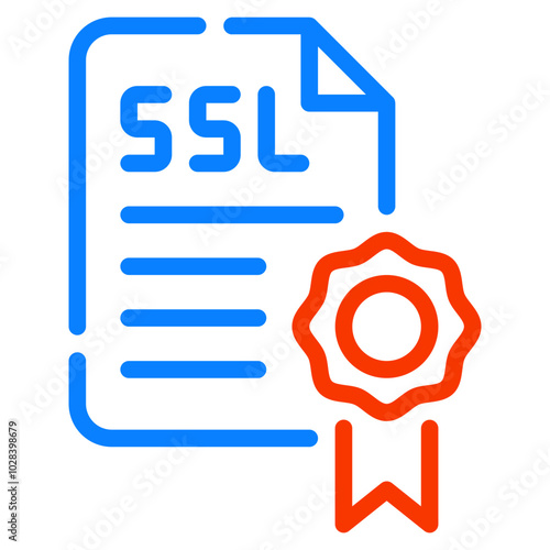 SSL Certificate Illustration for Secure Connections