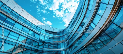 Contemporary hospital building exterior symbolizing modern medical care.