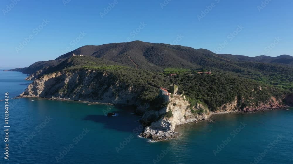 Fort of Rocchette in Tuscany, Italy Fort of Rocchette in Tuscany, Italy