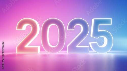 New year 2025 wishes celebration background, Luxury new year 2025 text 