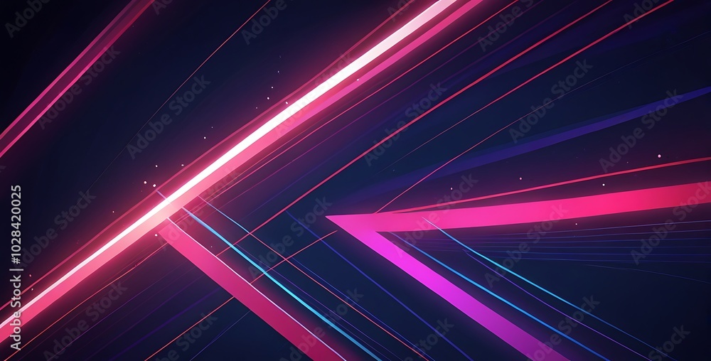 A futuristic neon shape blue gradient background. A futuristic neon shape blue gradient background.