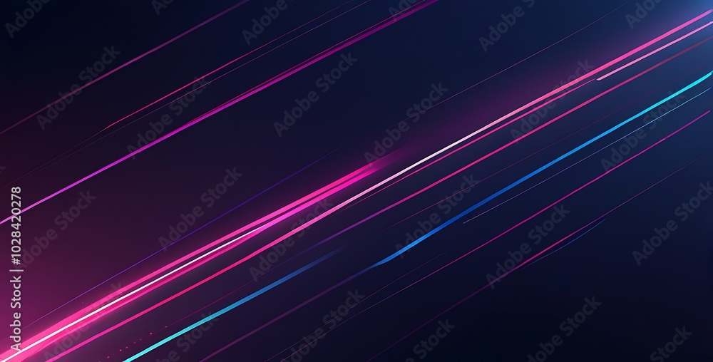 A futuristic neon shape blue gradient background. A futuristic neon shape blue gradient background.