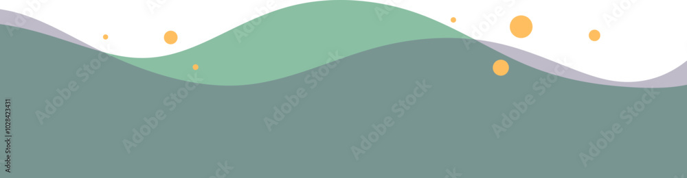Transparent Blob Footer Transparent Blob Footer