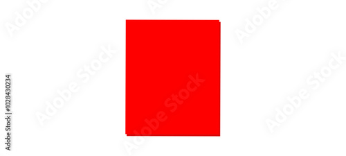 Red sticky note. Red post note set vector. Notes with curled corners Vector isolated.