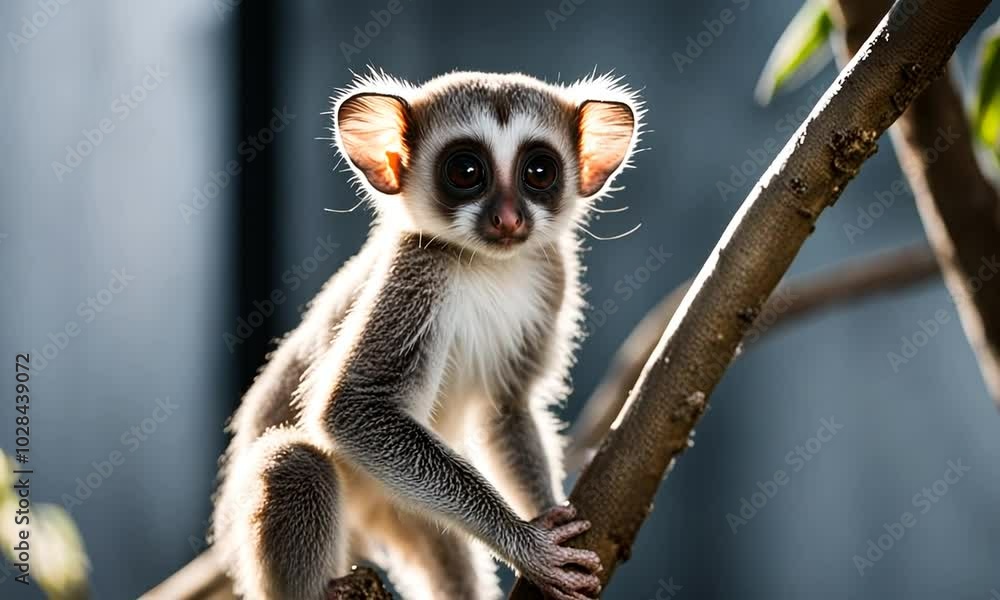 Loris in a tree. Loris in a tree.