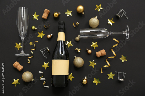 New year celebration champa...