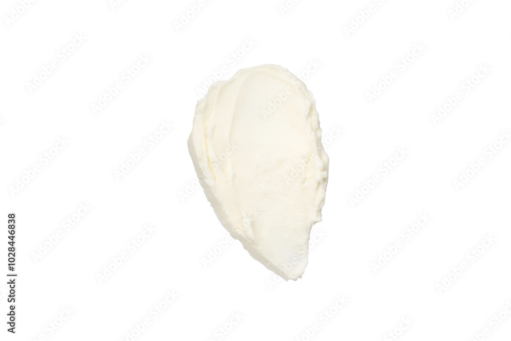PNG, Philadelphia cheese, isolated on white background. PNG, Philadelphia cheese, isolated on white background.