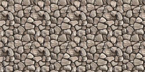 Seamless stone texture with a rugged, natural design. seamless background pattern