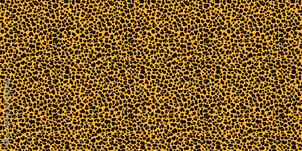 Leopard print pattern with a wild, exotic design. seamless background pattern Leopard print pattern with a wild, exotic design. seamless background pattern
