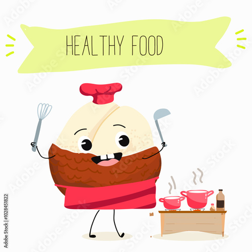 Cute  snake fruit, sala, rakum, salak characters, funny fruits, activities, leisure. Hand drawn vector illustration. Organic food, healthy, for kids menu, flyer, advertisement, wrap, label, invitation