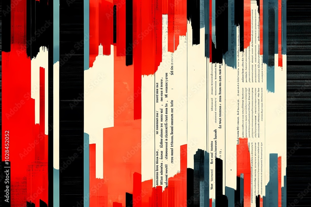 Obraz premium Unique Visual Design with Artistic Elements