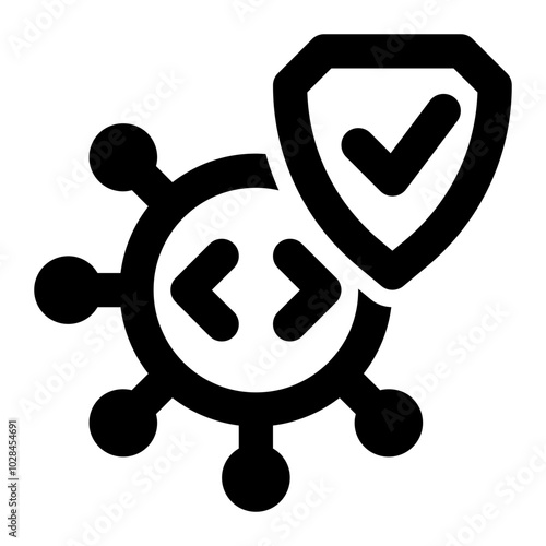 anti malware, anti virus, antivirus, virus, malware, protection, security, computer security, cyber security outline icon