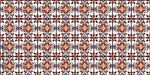 Middle Eastern pattern with a traditional, intricate design. seamless background pattern