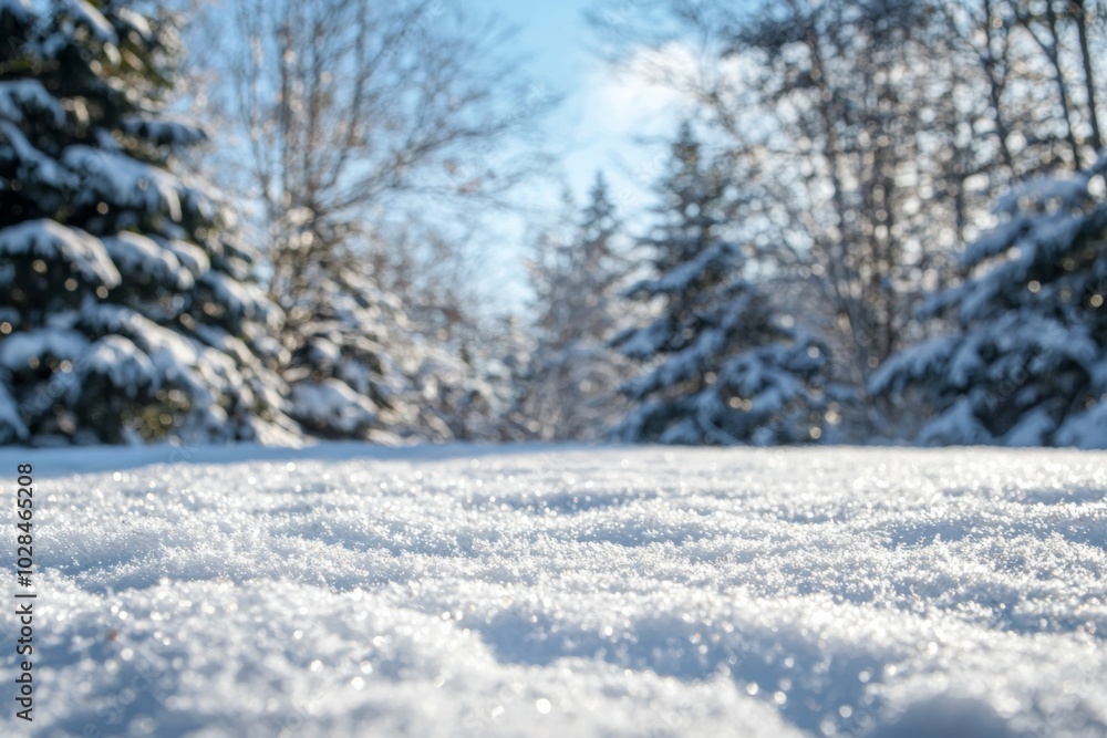 Winter season background with white snow Winter season background with white snow
