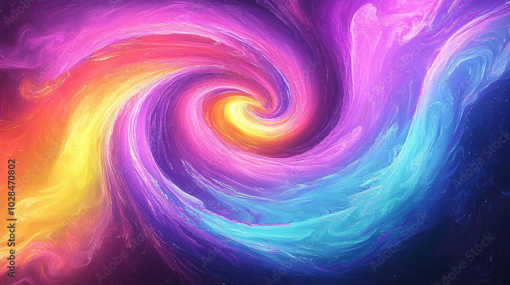 vibrant neon color, tye dye swirl pattern only, black background vibrant neon color, tye dye swirl pattern only, black background