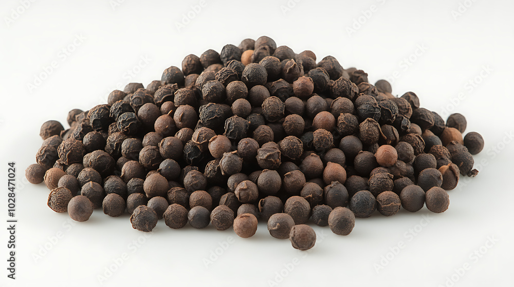 Peppercorns (Black Pepper): One of the most common spices, black pepper has a sharp, pungent, and mildly spicy flavor Peppercorns (Black Pepper): One of the most common spices, black pepper has a sharp, pungent, and mildly spicy flavor