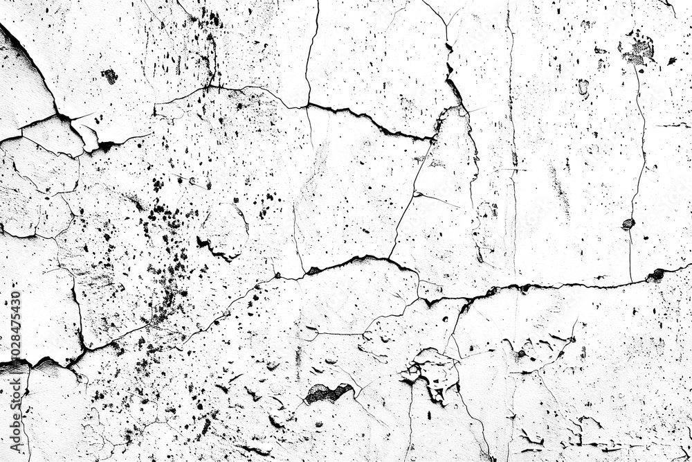 Old wall with cracked and peeling paint creating an aged and distressed texture. Isolated cutout on transparent or white background, template. Old wall with cracked and peeling paint creating an aged and distressed texture. Isolated cutout on transparent or white background, template.