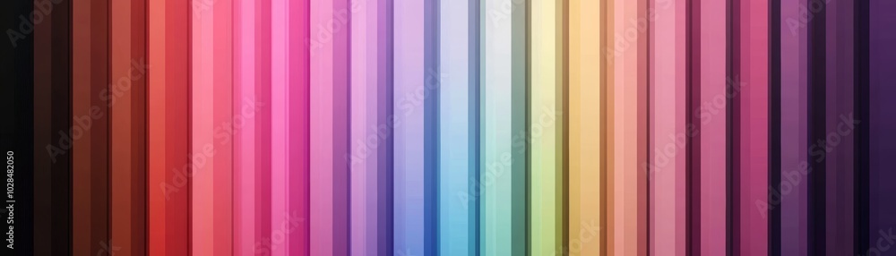 Rainbow striped background, burst of color and energy Rainbow striped background, burst of color and energy