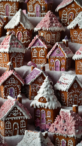 Obraz na płótnie christmas cookies on the table w salonie