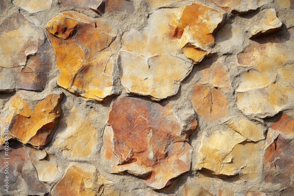 texture of old sandstone surface - generative ai texture of old sandstone surface - generative ai