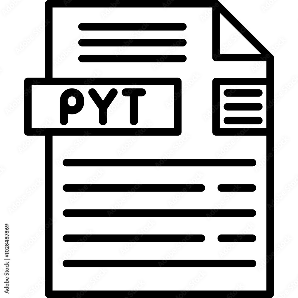 PYT File Format Icon PYT File Format Icon