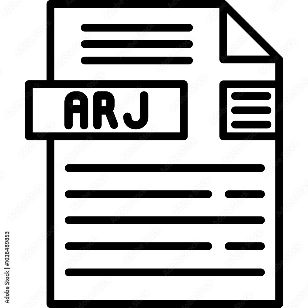 ARJ File Format Icon ARJ File Format Icon
