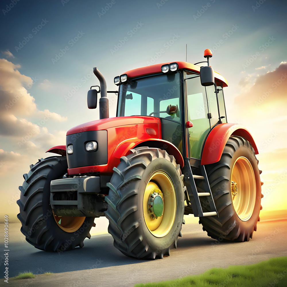 Obraz premium very heavy tractor