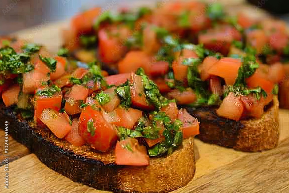 Kürbis Bruschetta with generative ai Kürbis Bruschetta with generative ai