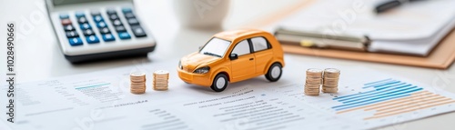 A striking visual depicting road accident insurance premiums