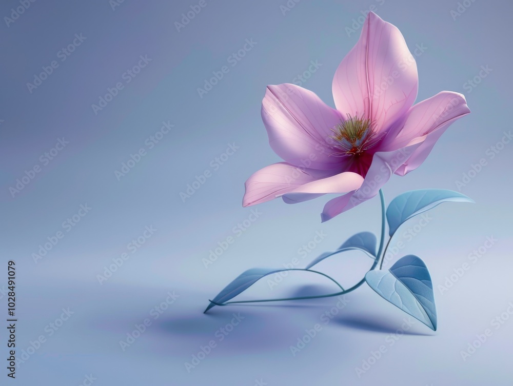 Naklejka premium flower