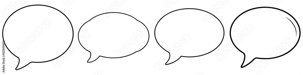 line art vector illustration collection of chat bubble . isolate on a white background. SVG and PNG
line art vector illustration collection of chat bubble . isolate on a white background. SVG and PNG
