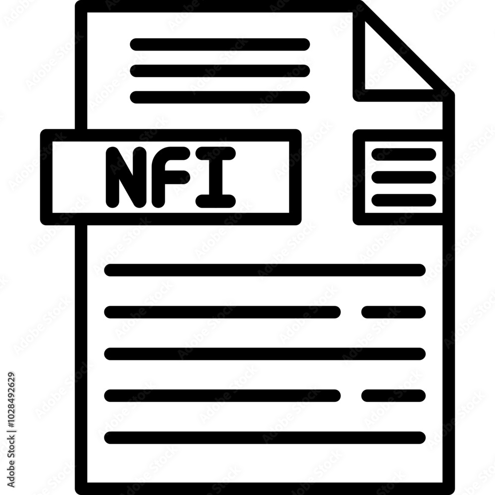 NFI File Format Icon NFI File Format Icon